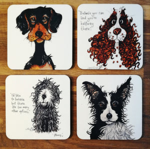 Coasters, Mugs & Coasters Gift sets, Chopping boards of Original Art