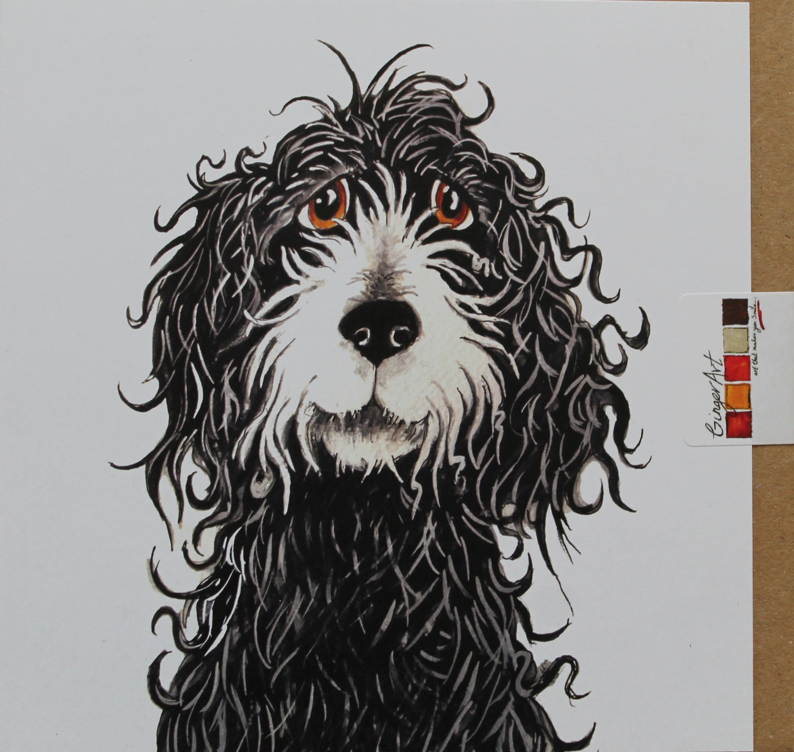Biscuit Greetings card
