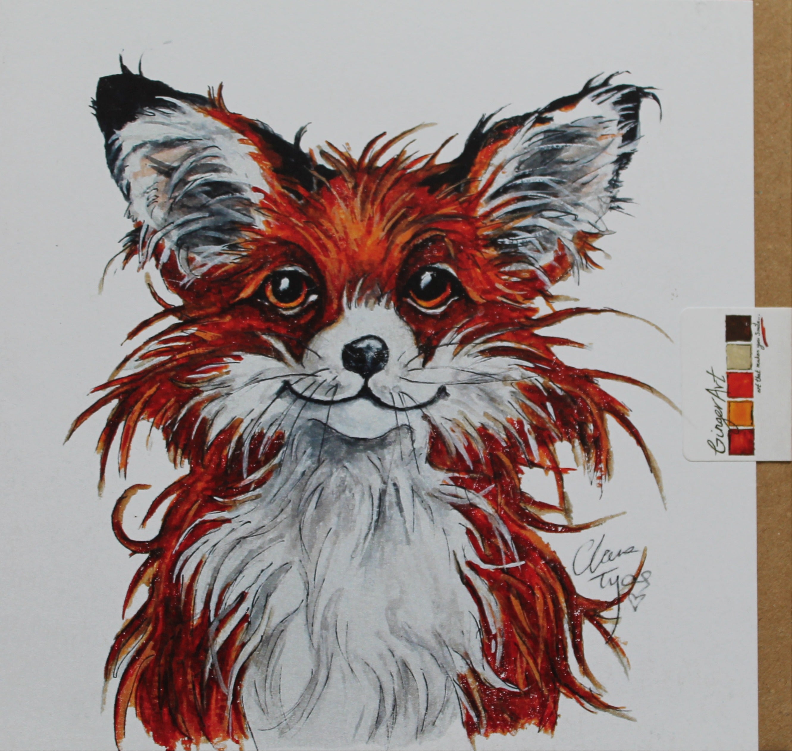 Bramble Greetings card