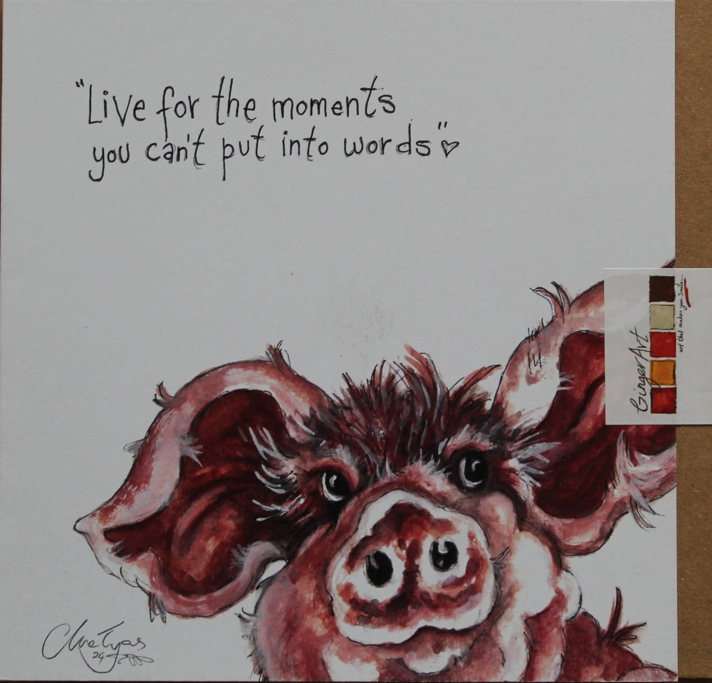 Giggles Greetings card