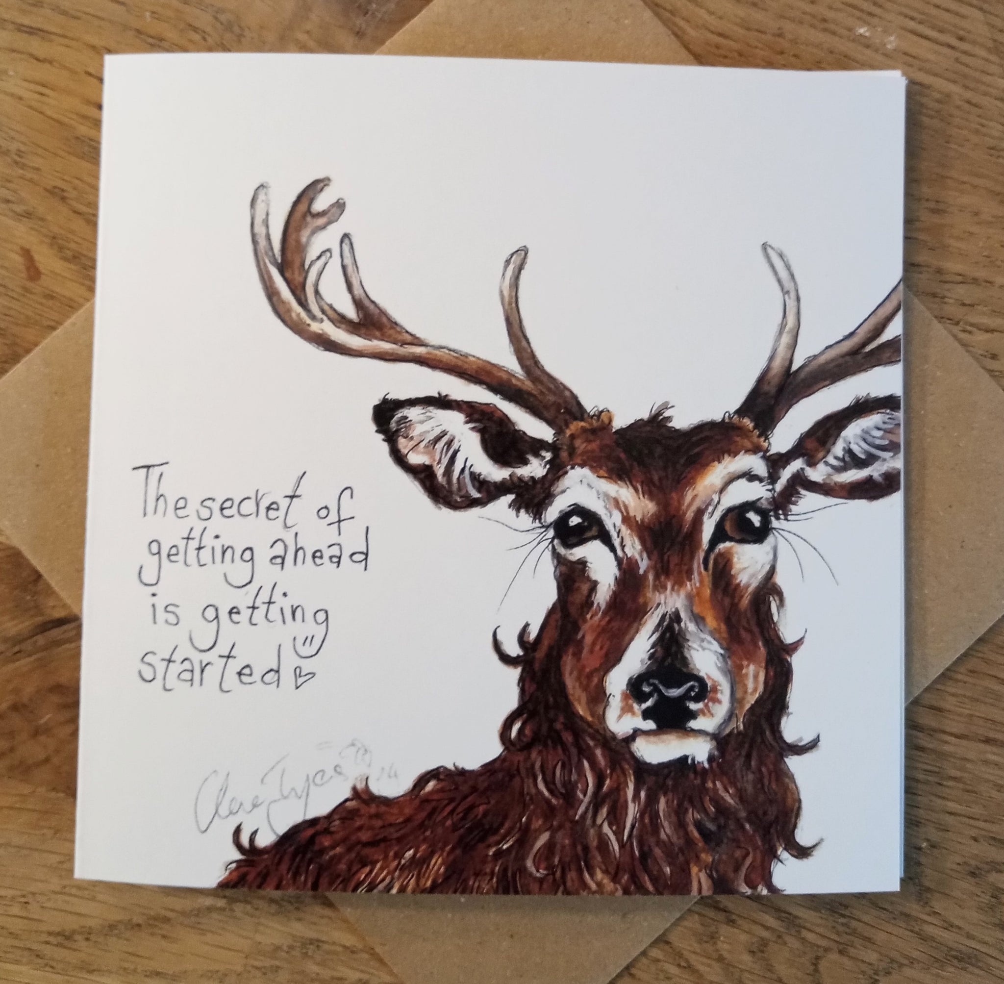 Ewan.Greetings card