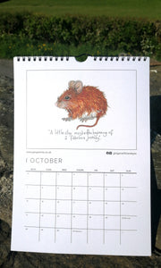 GingerArts 2024 Smiley Sketches Calendar.