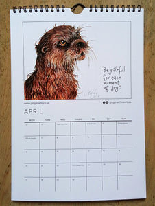 Calendrier GingerArts 2025 Smiley Sketches.