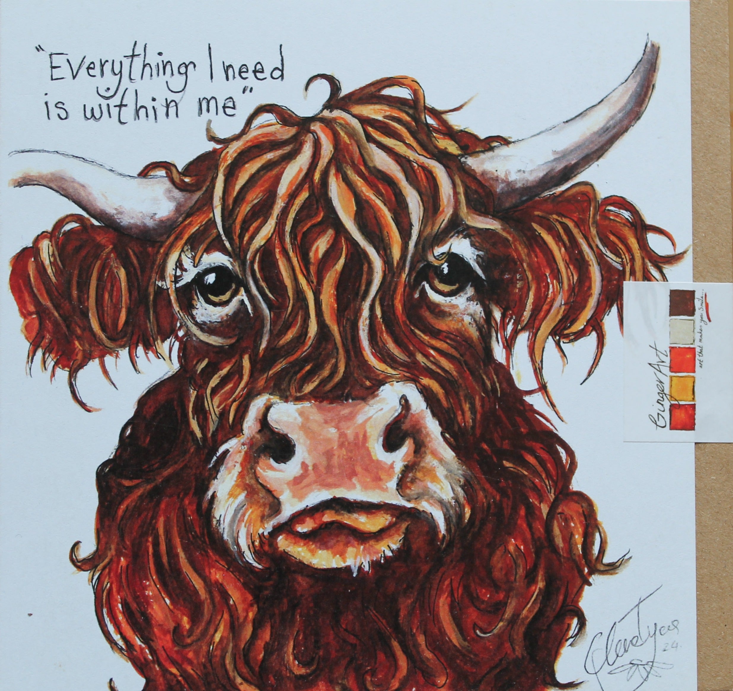 Marmalade Greetings card