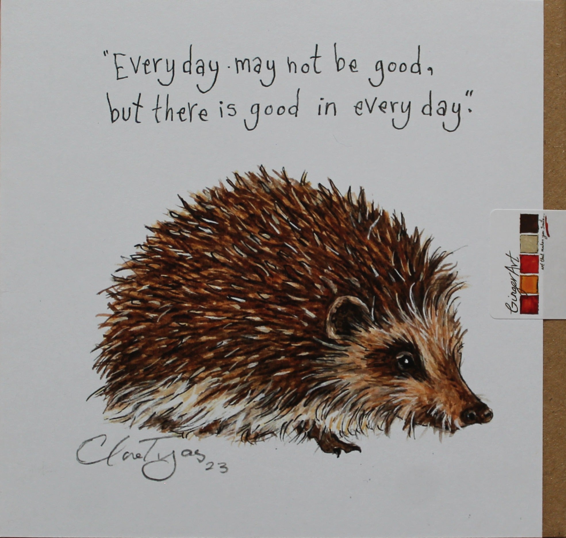 Milligan Greetings card
