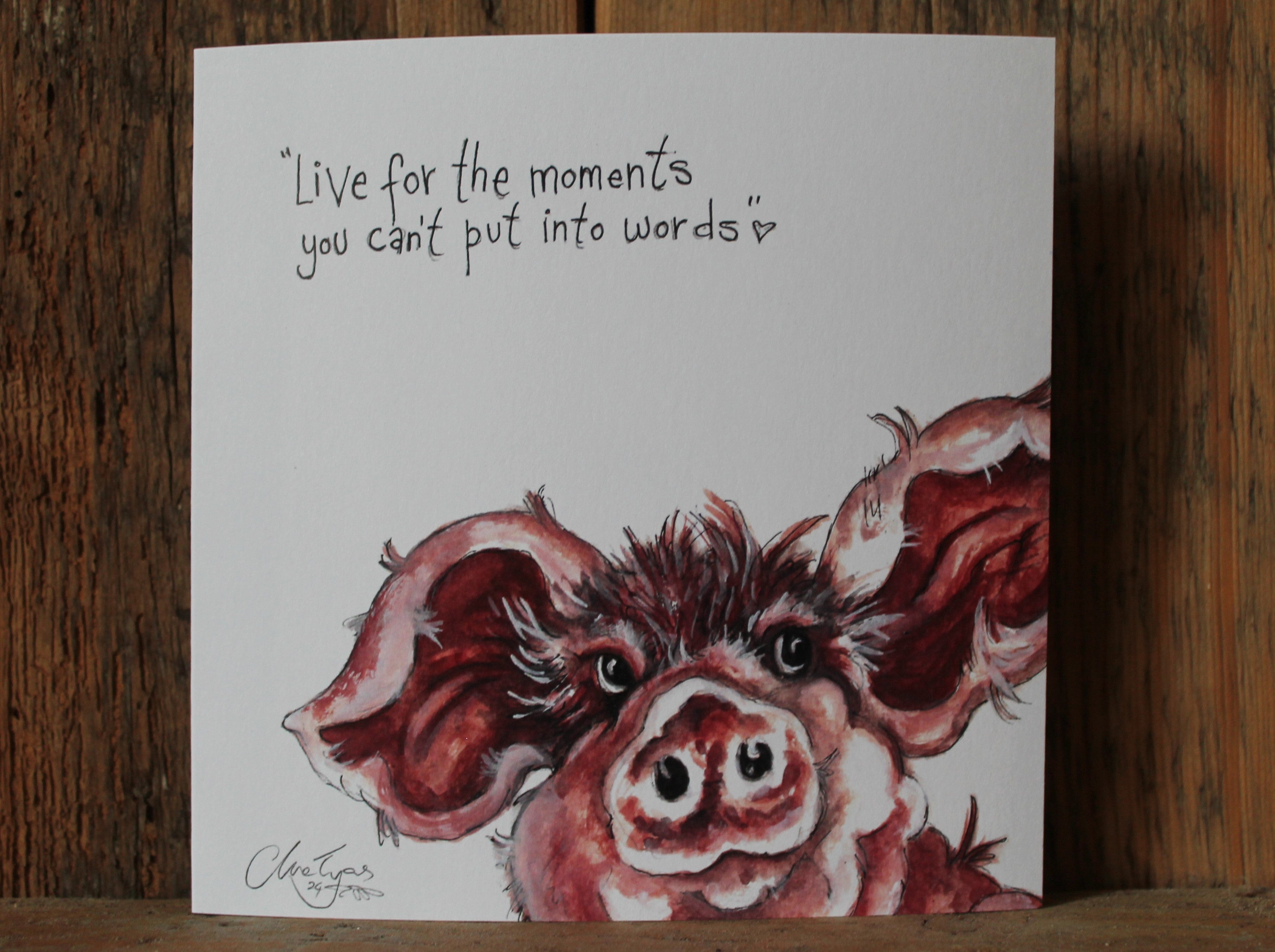 Giggles Greetings card