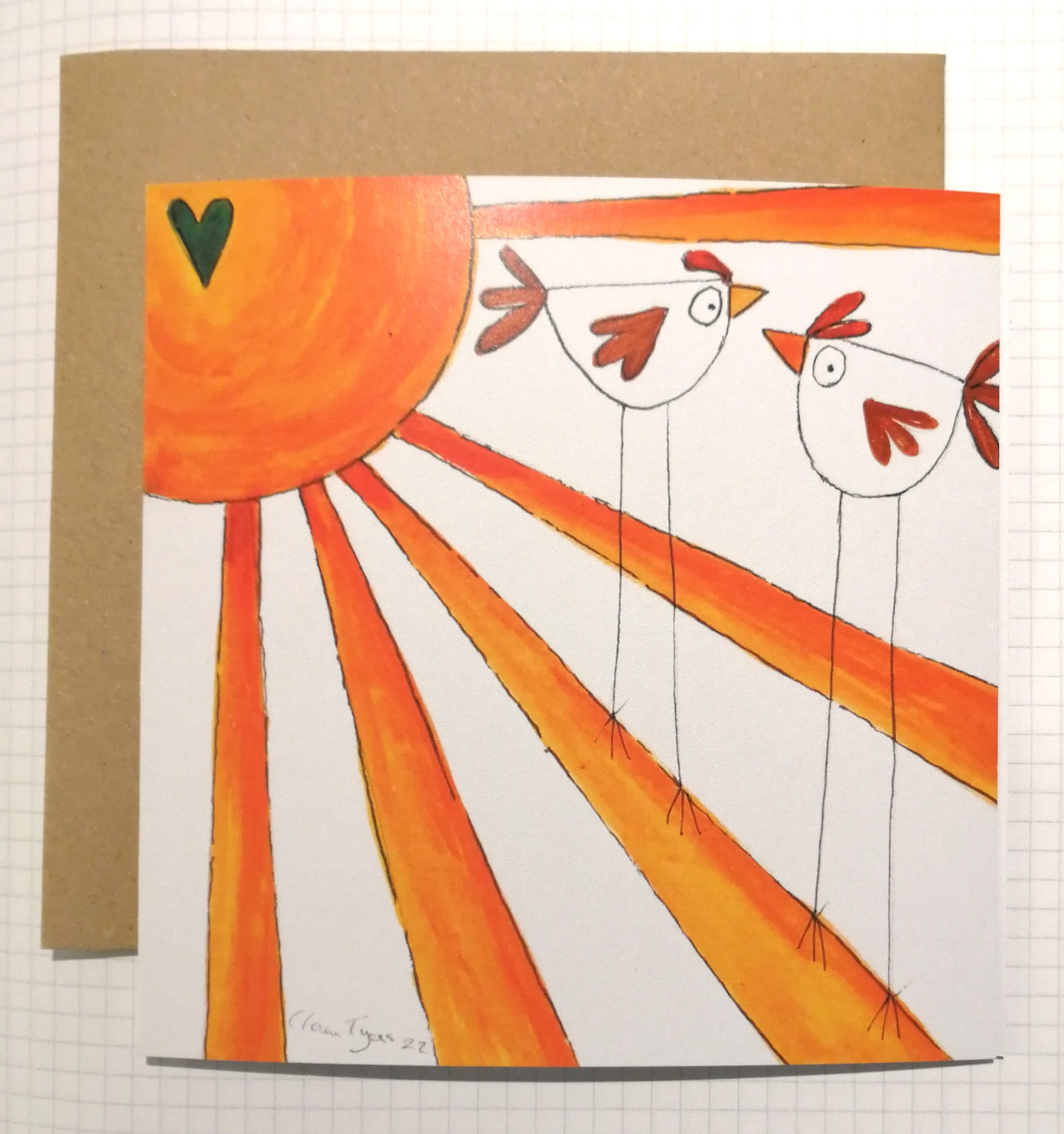 Sunshine  Greetings card.